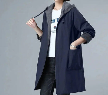 JO | Casual coat with hood