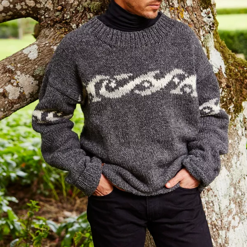 Gracefully Designed Sweater