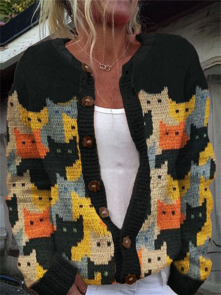 Timeless Vintage Style Cardigan