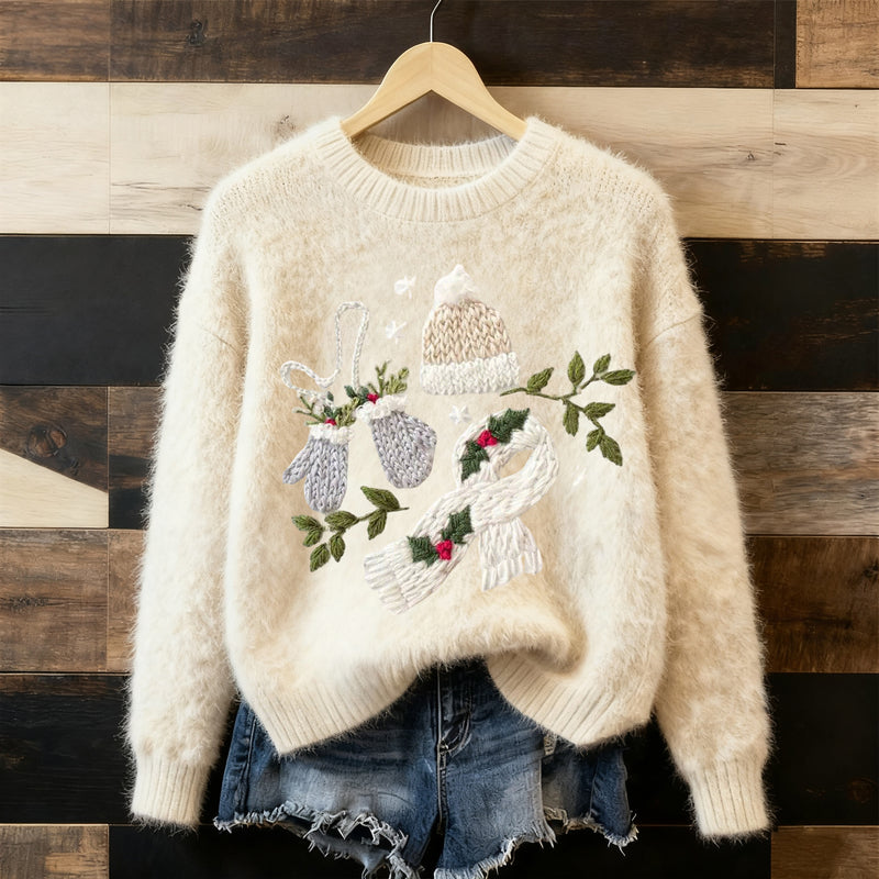 Gracefully Designed Sweater
