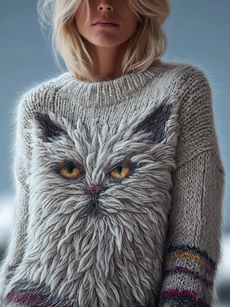 Gracefully Designed Sweater