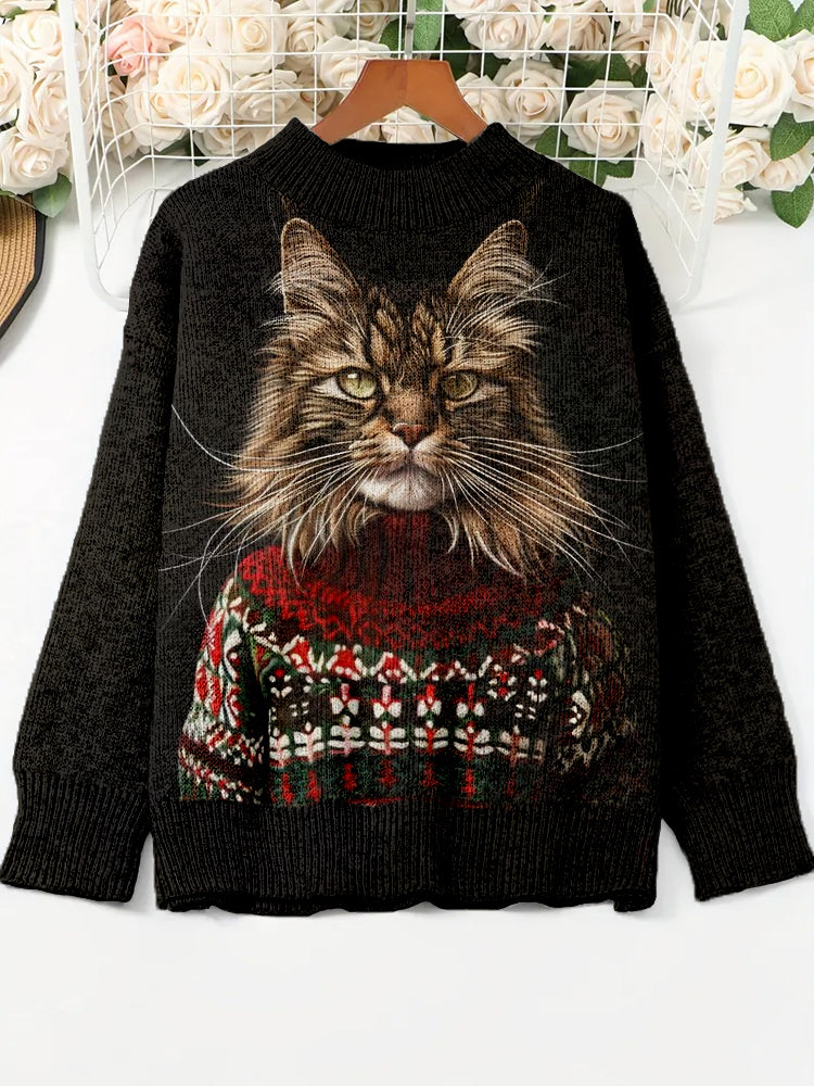 Gracefully Designed Sweater