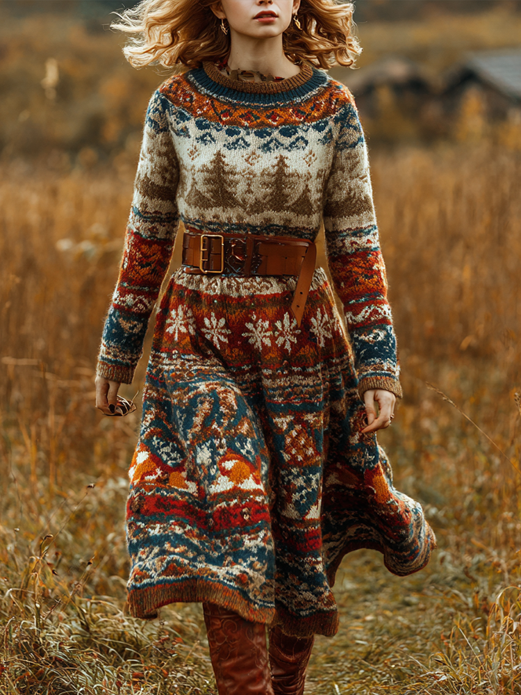 Timeless Vintage Style Sweater