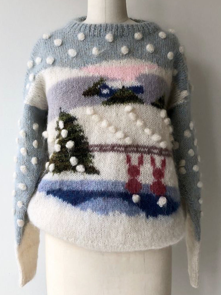 Gracefully Designed Sweater