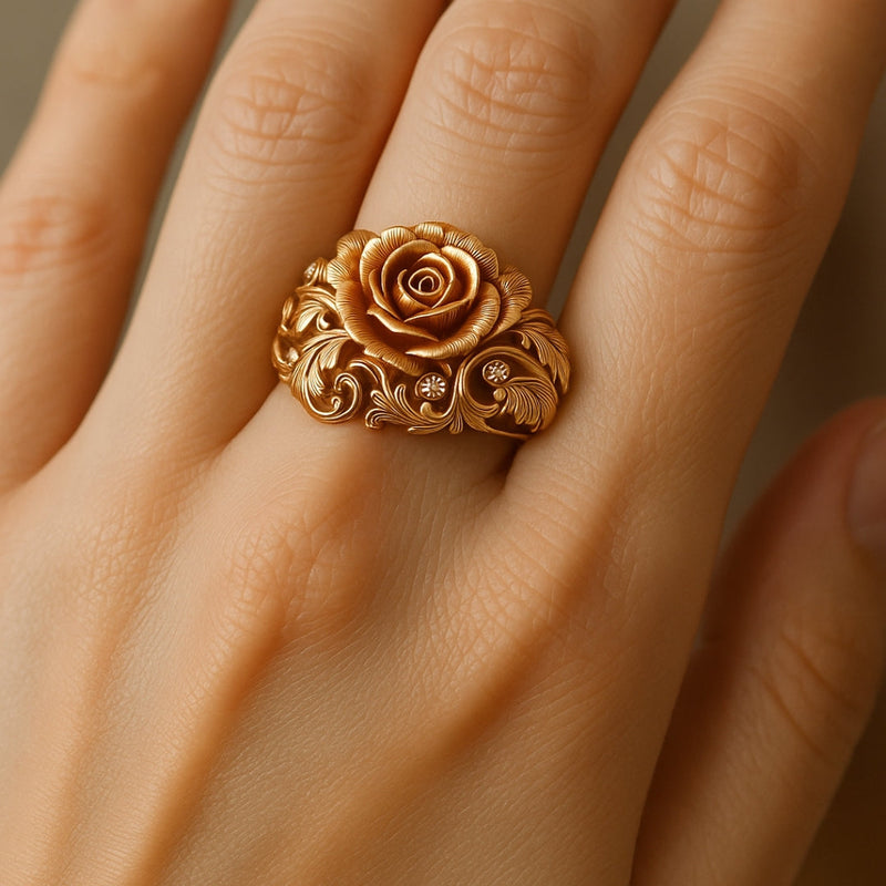 Classic Gold Ring with Timeless Appeal