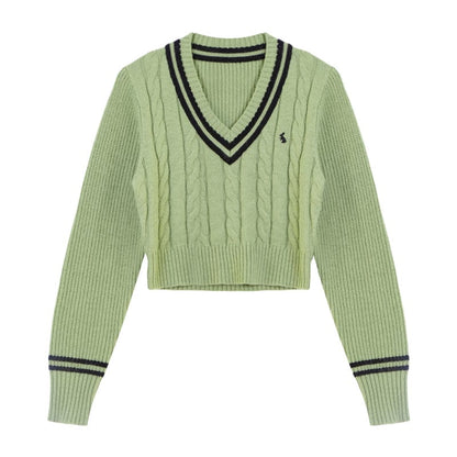 JO | Korean fashion knitted sweater