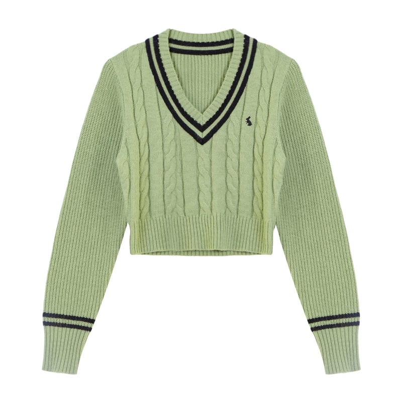 JO | Korean fashion knitted sweater