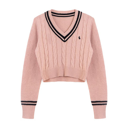JO | Korean fashion knitted sweater