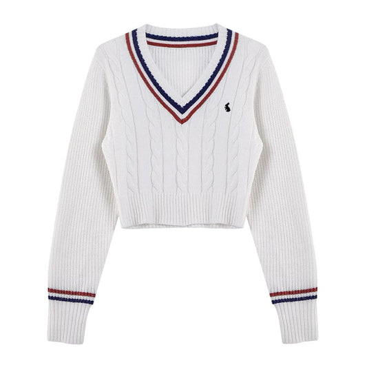 JO | Korean fashion knitted sweater