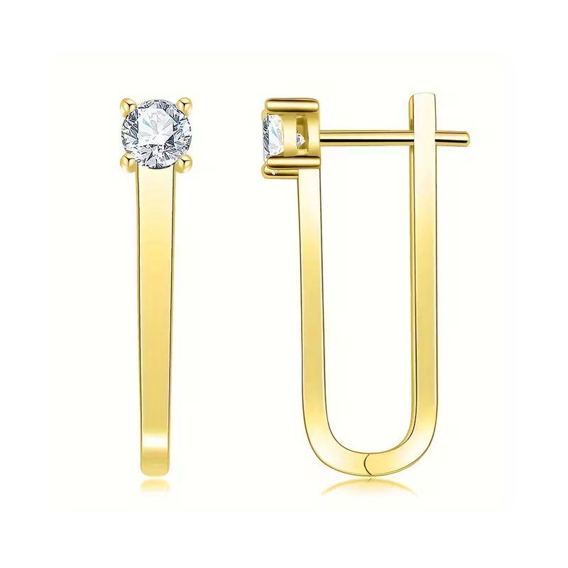 Romantic Gold Earring for Special Moments