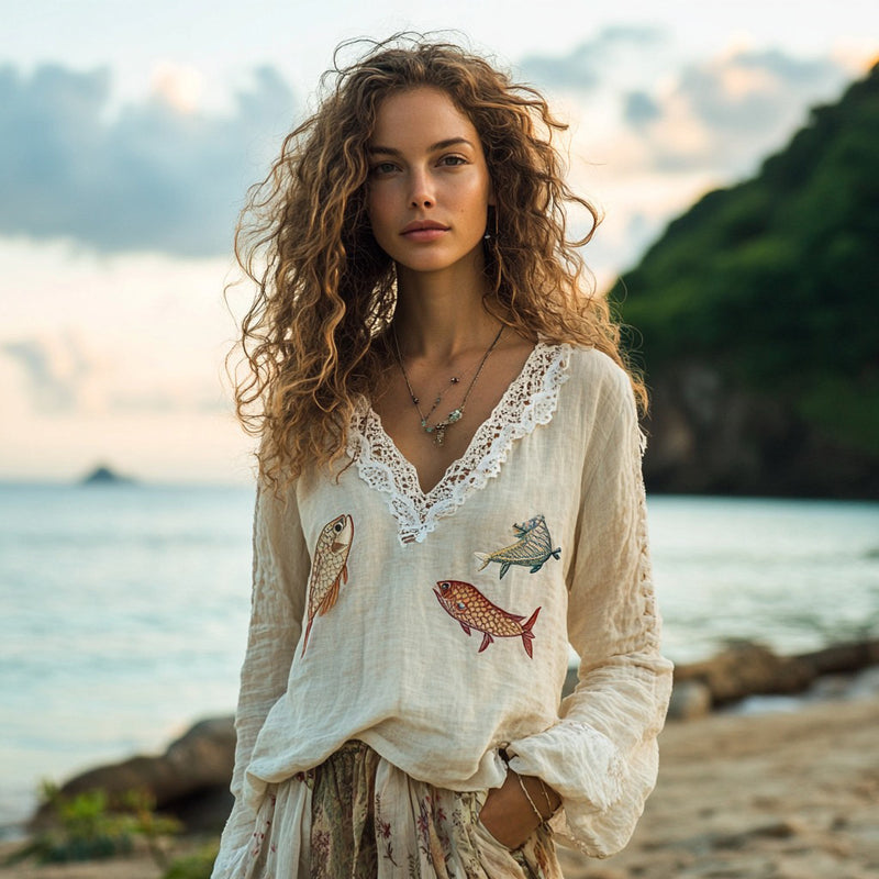 Vintage Inspired Blouse