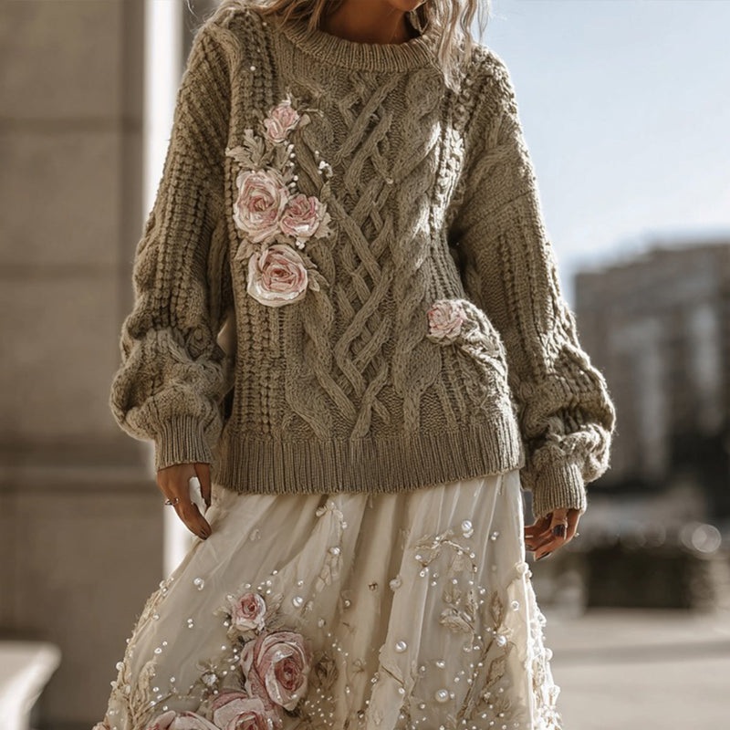 Timeless Vintage Style Sweater