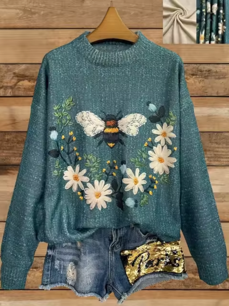 Gracefully Designed Sweater