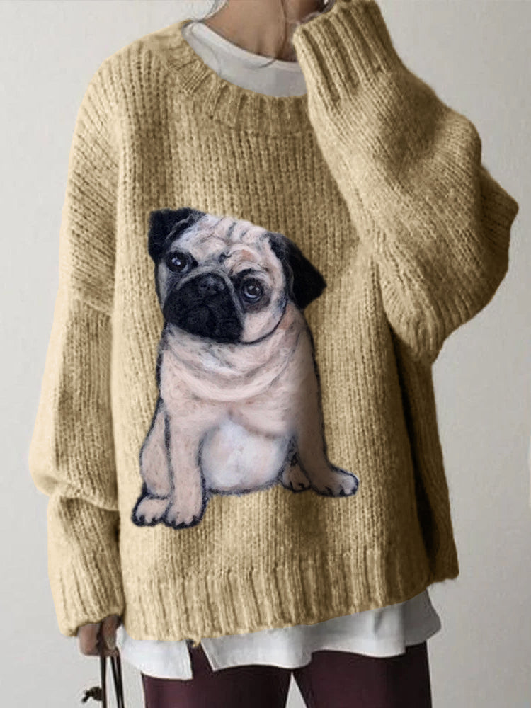 Gracefully Designed Sweater