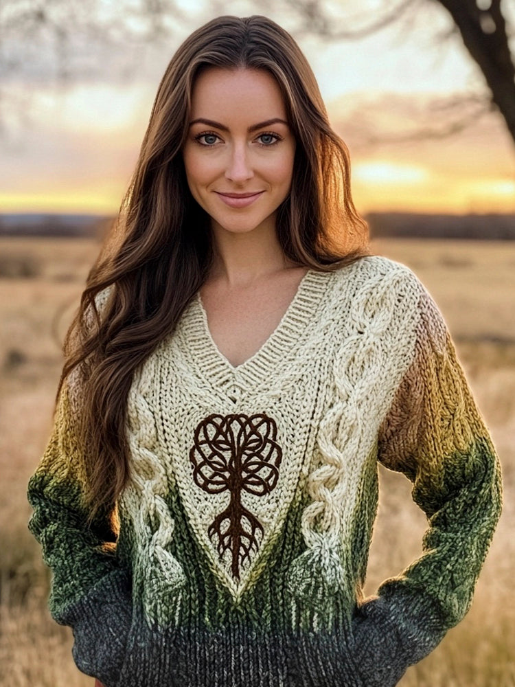 Gracefully Designed Sweater