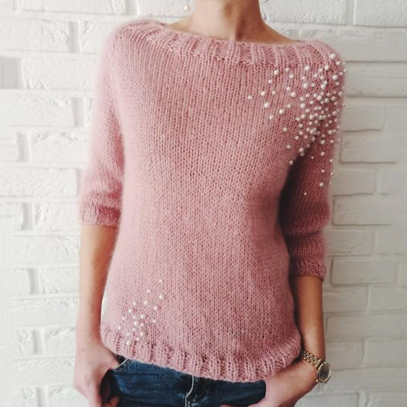 Gracefully Designed Sweater
