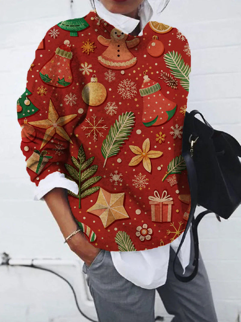 Gracefully Designed Sweater