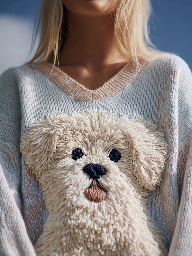 Gracefully Designed Sweater