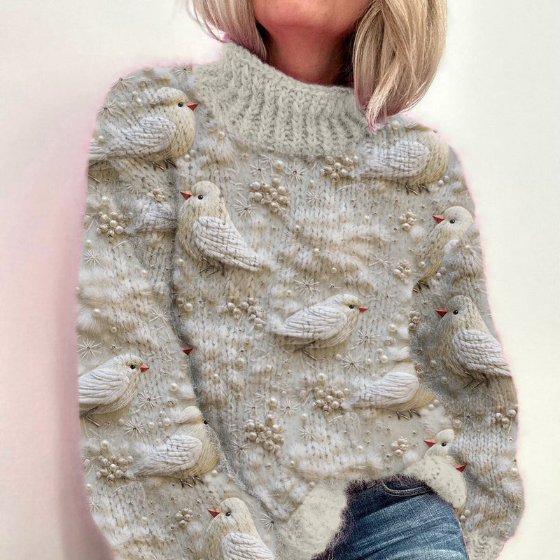 Gracefully Designed Sweater