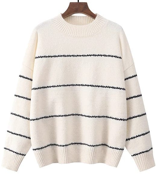 JO | Striped knitted cute sweater