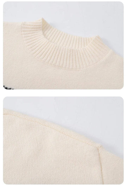 JO | Striped knitted cute sweater