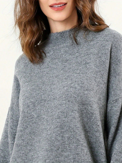 JO | Elegant sweater with side slits