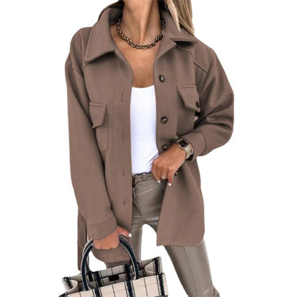 JO | elegant jacket with buttons and pockets