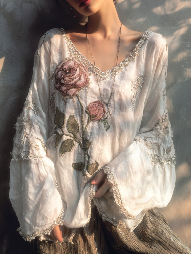Timeless Vintage Style Top