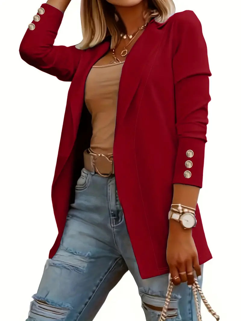 JO | elegant long-sleeved blazer for spring