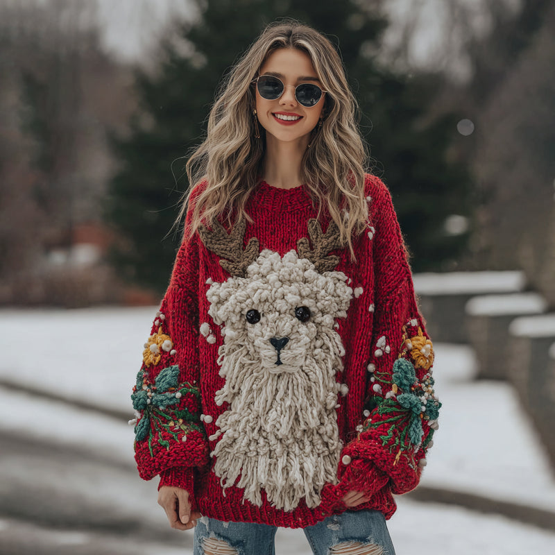 Gracefully Designed Sweater