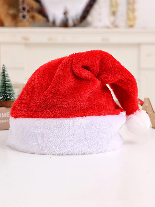 Comstylish Unisex Plush Christmas Hat