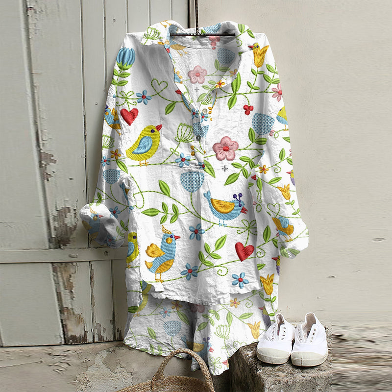 Timeless Vintage Style Blouse