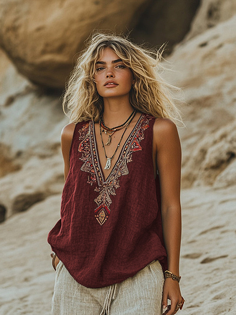 Timeless Vintage Style Top