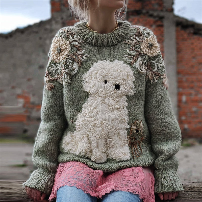 Gracefully Designed Sweater