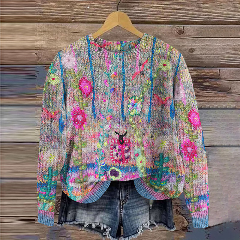 Gracefully Designed Sweater