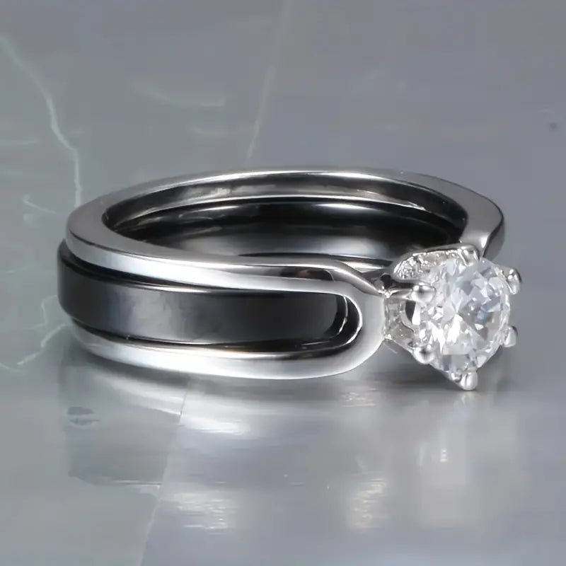 Classic Silver Ring with Timeless Appeal