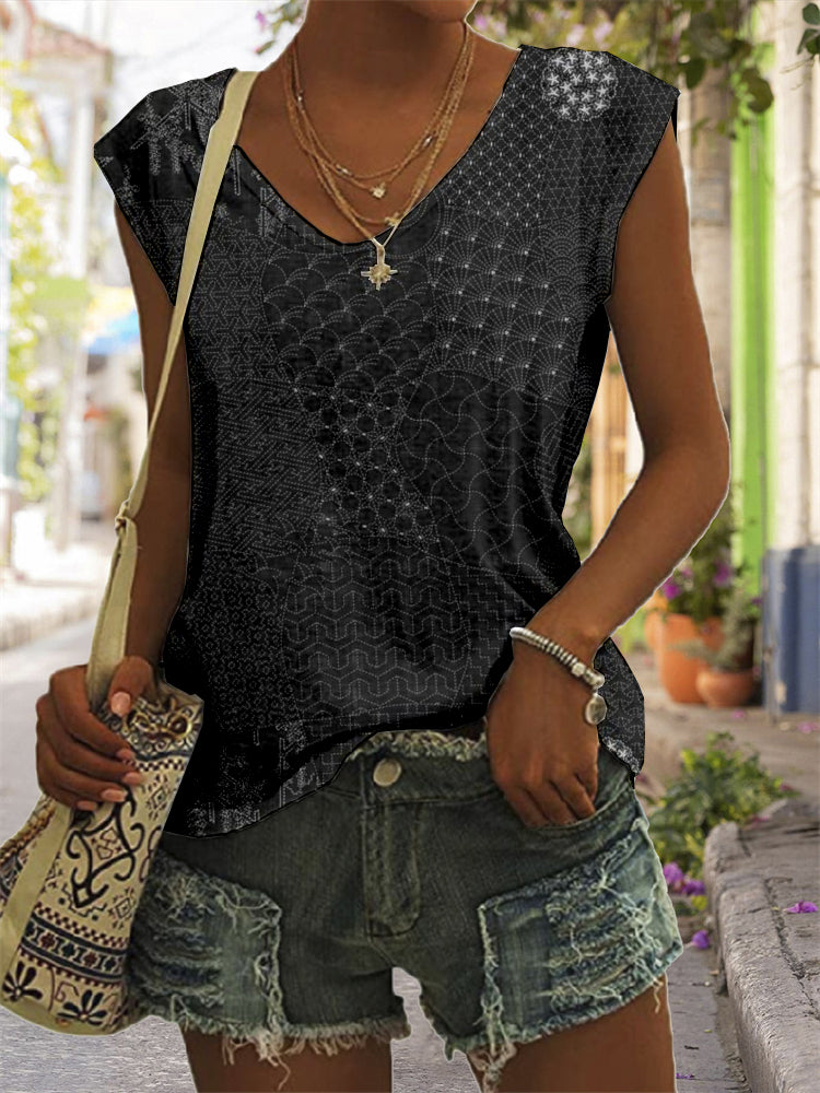 Timeless Vintage Style Top
