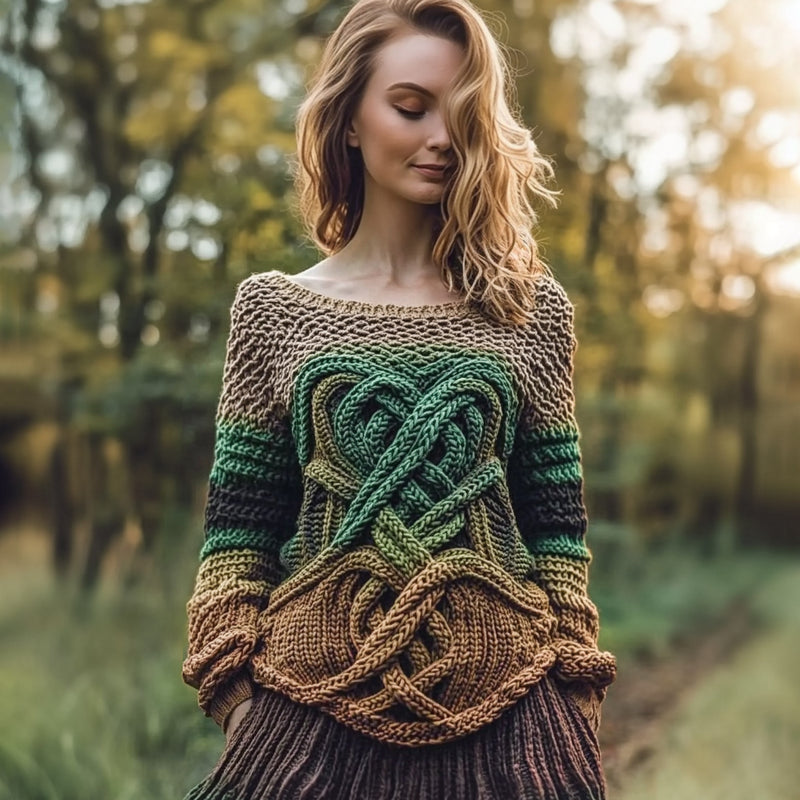 Gracefully Designed Sweater