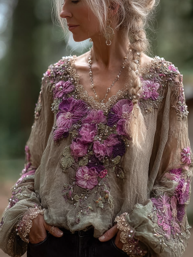 Vintage Inspired Top