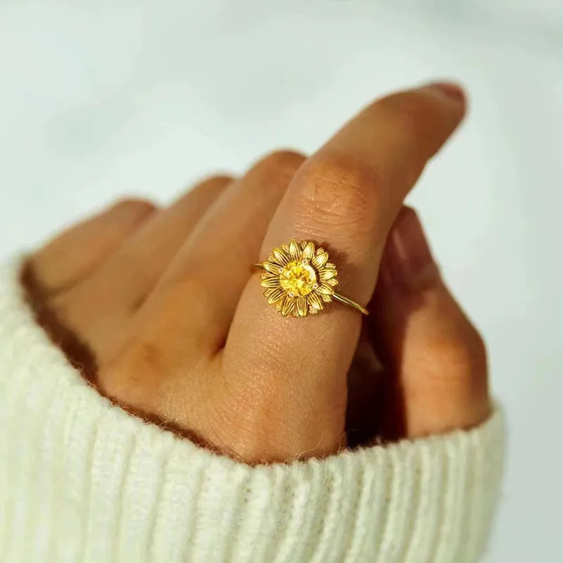 Romantic Gold Ring for Special Moments