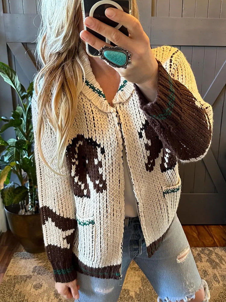 Timeless Vintage Style Cardigan