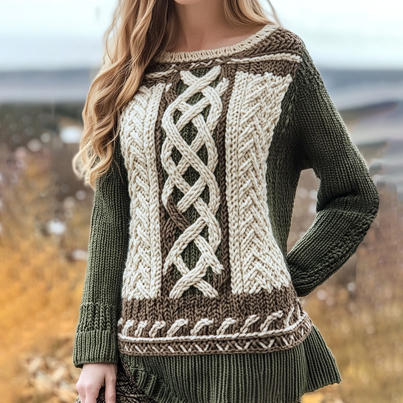 Timeless Vintage Style Sweater