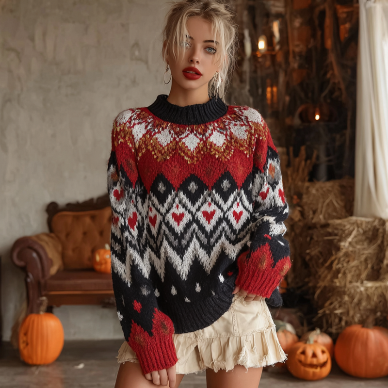 Gracefully Designed Sweater