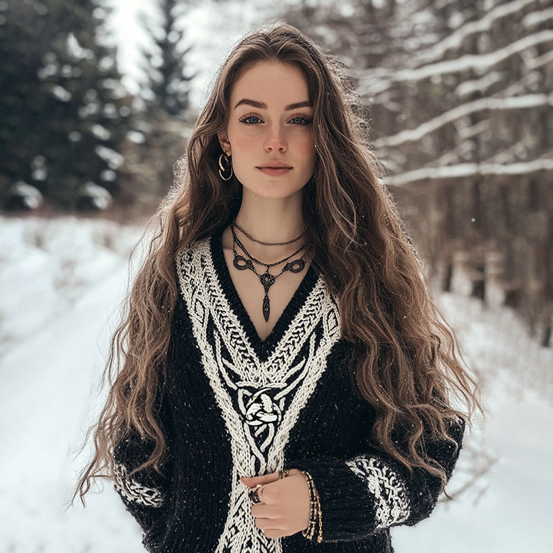 Classic Designed Sweater