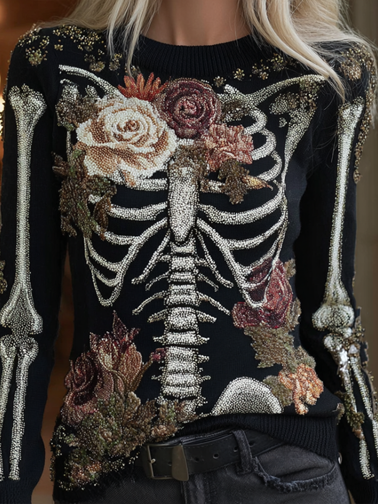 Gracefully Designed Sweater