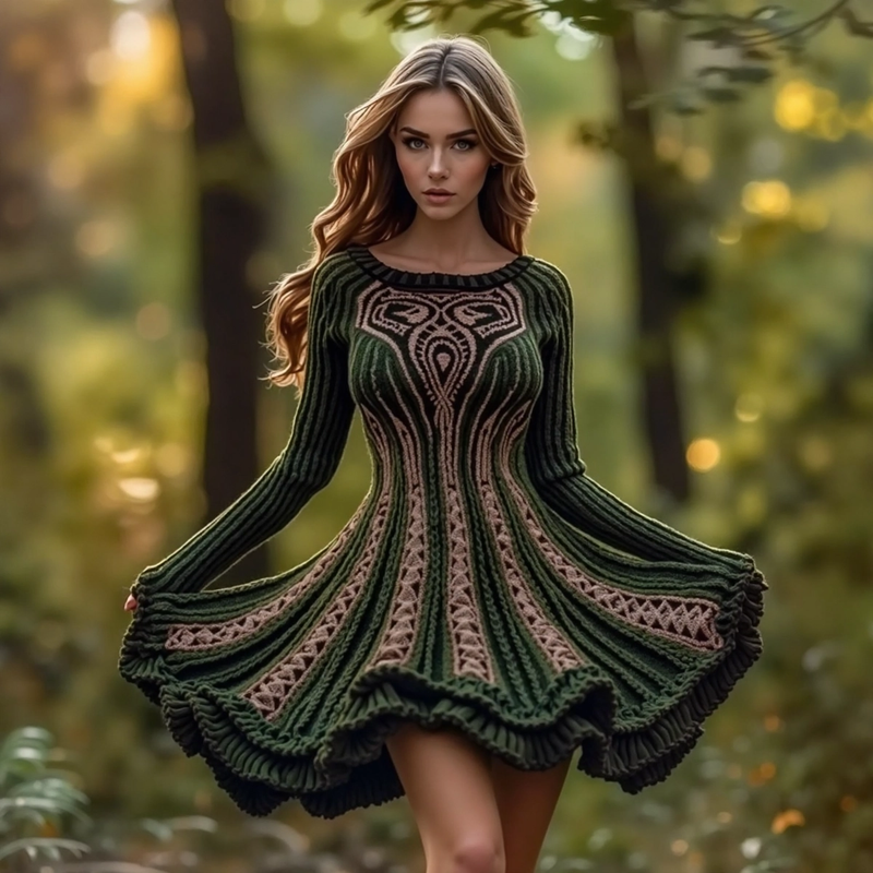 Gracefully Designed Sweater