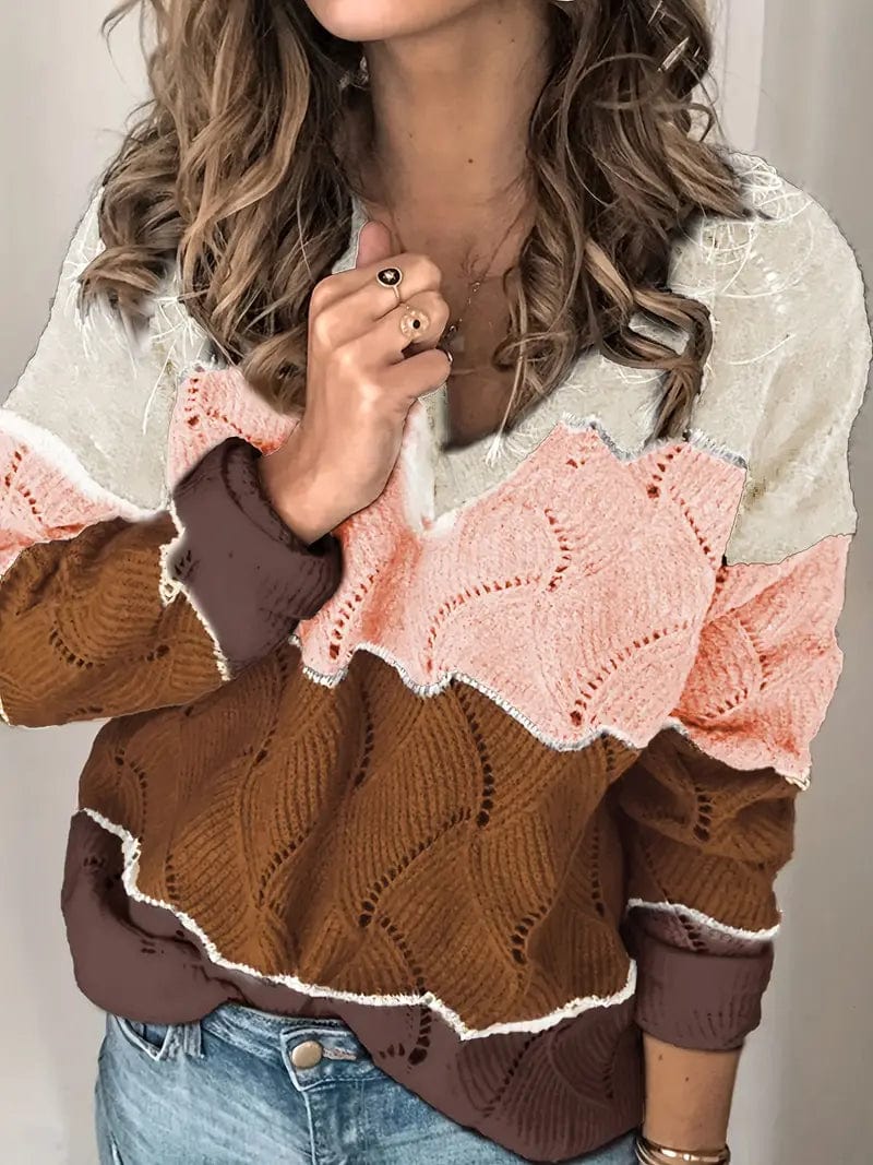 JO | Sweater with V-neck