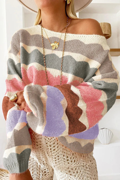Gracefully Designed Sweater