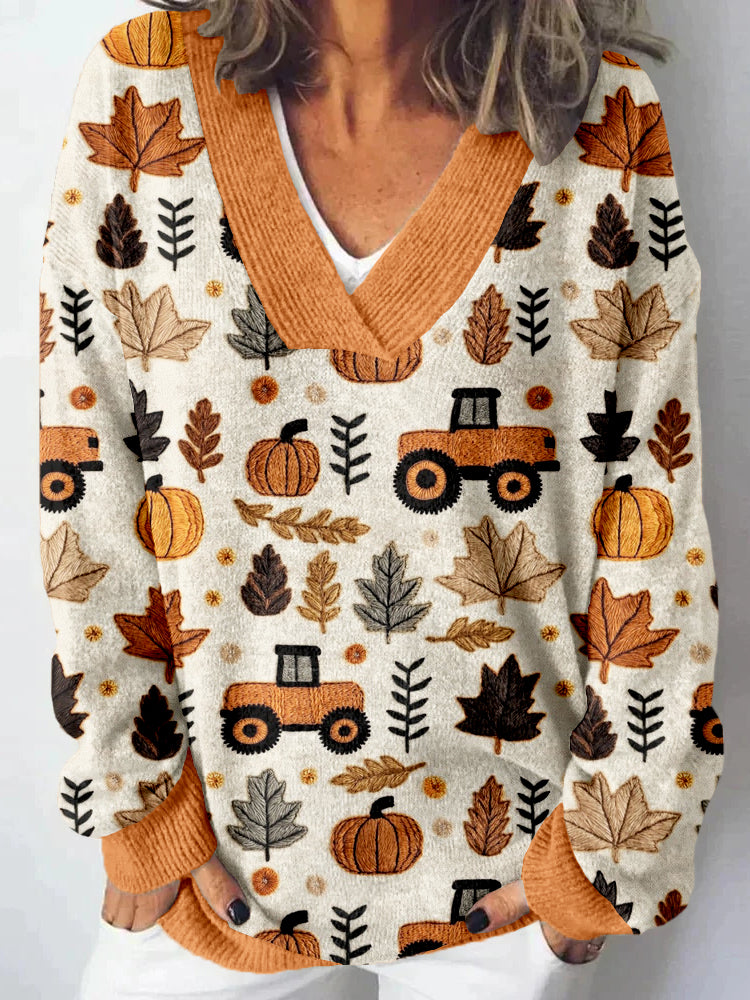Gracefully Designed Sweater