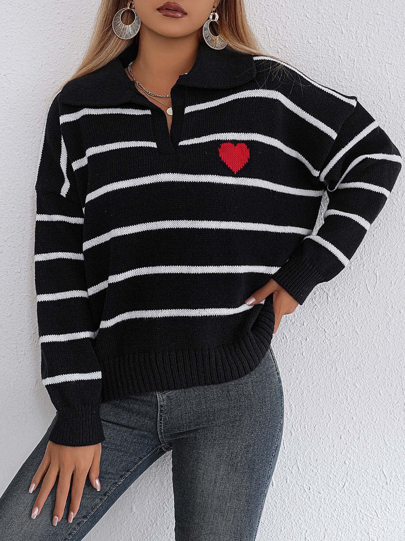 Gracefully Designed Sweater